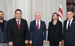 Töre, Barnet Ligi Başkanı  Kıbrıslı Türk Serdar Sarı’yı kabul etti