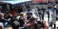 Güney Kıbrıs’ta Covid-19 önlemleri protesto edildi