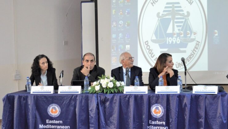 DAÜ Hukuk Fakültesi Prof. Dr. Esin Konanç anısına panel düzenledi
