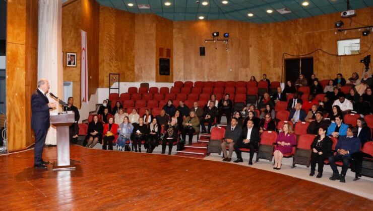 Tatar, “İpeğin Kıbrıs’ta Yeniden Doğuşu” isimli konferansa katıldı