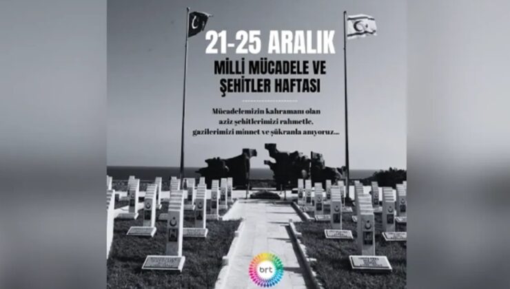 21-25 Aralık Milli Mücadele ve Şehitler Haftası; Mücadelemizin kahramanı olan aziz şehitlerimizi rahmetle, gazilerimizi minnet ve şükranla anıyoruz…