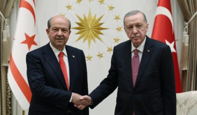 Cumhurbaşkanı Tatar ile Türkiye Cumhurbaşkanı Erdoğan birbirlerinin yeni yılını kutladı