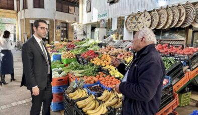 Büyükelçi Serim, esnaf ve vatandaşlarla buluştu