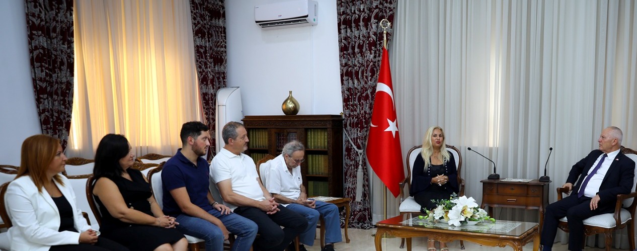 Töre, Yurtdışı Kıbrıslı Türkler Komitesi heyetini kabul etti