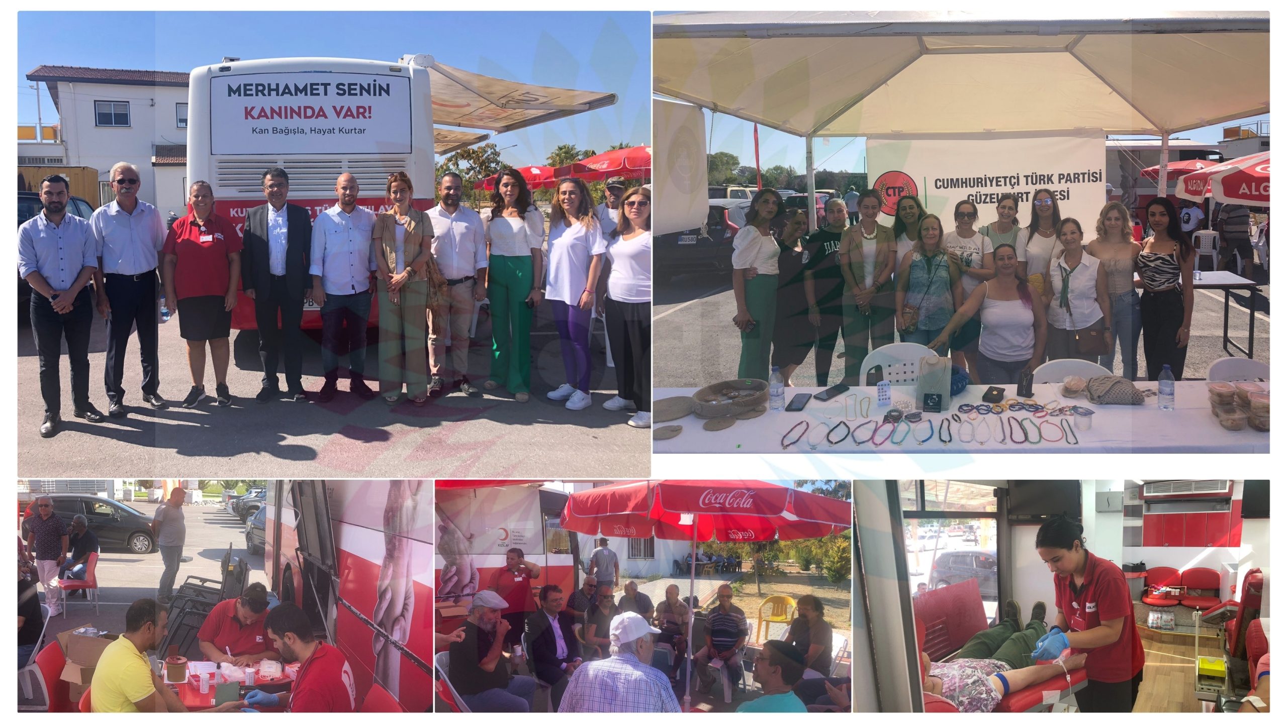 CTP Güzelyurt İlçesi kan bağışı kampanyası düzenlendi