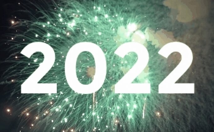 Hoş geldin 2022 .  Yeni yılı yeni umutlarla karşıladık