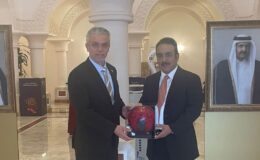 KKTC Ankara Büyükelçisi Korukoğlu, Katar Büyükelçisi’ni ziyaret etti