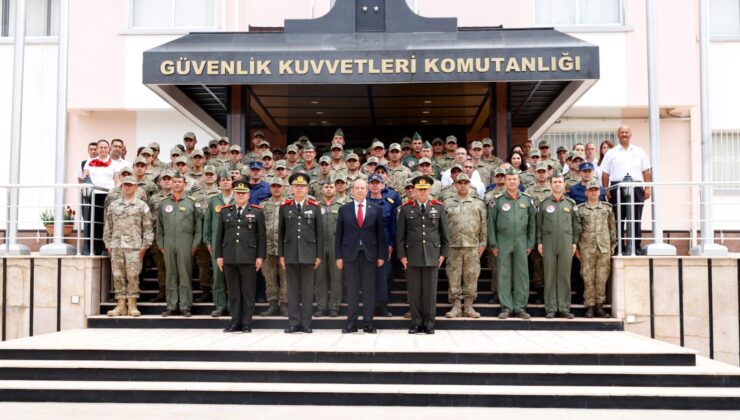 Cumhurbaşkanı Tatar, GKK Karargahını ziyaret etti