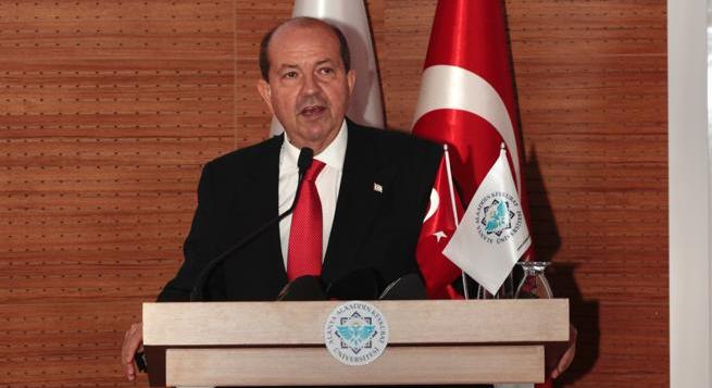 Cumhurbaşkanı Tatar:Kıbrıs’ta Türk devleti ilelebet yaşayacak