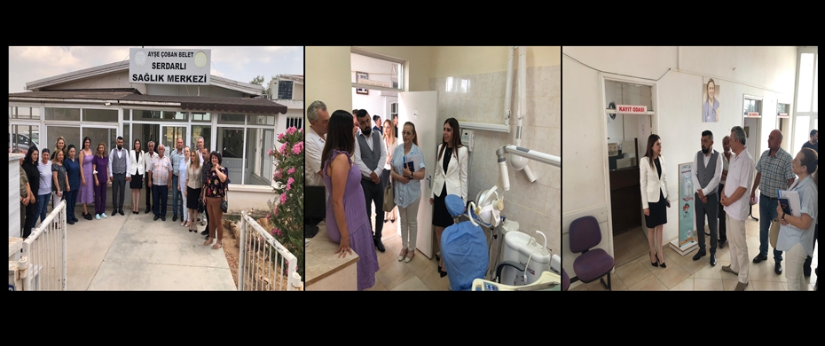  Bakan Altuğra, Serdarlı Belediyesi, Serdarlı Kültür ve Sanat Evi ve Serdarlı Sağlık Merkezi’ni ziyaret etti