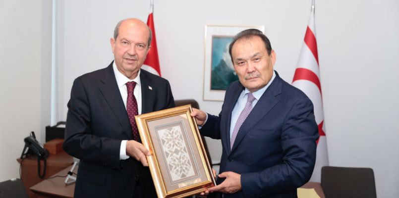 Tatar,  Türk Devletleri Teşkilatı Genel Sekreteri Baghdad Amreyev ile görüştü