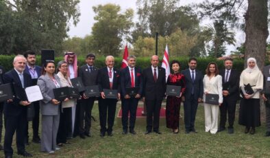 Cumhurbaşkanı Tatar, Dünya Sağlık Turizmi Konseyi heyetini kabul etti