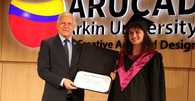 Töre, ARUCAD mezuniyet törenine katıldı