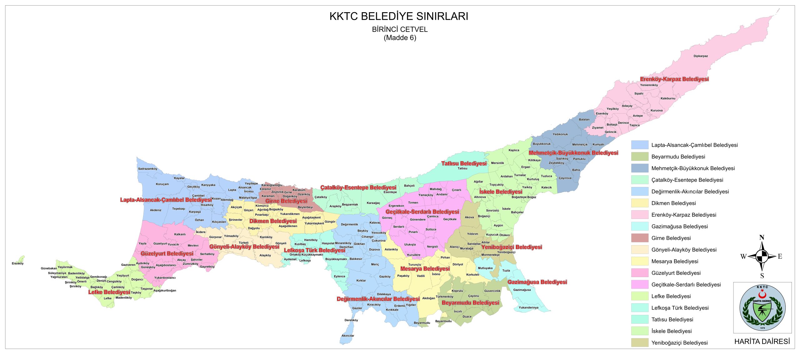 18 Belediyenin son hali Cumhuriyet Meclisi’nin internet sitesinden paylaşıldı