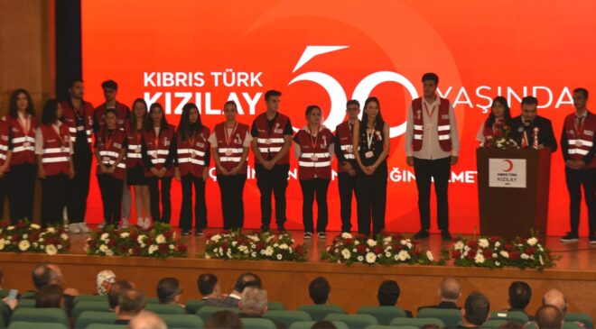 Kıbrıs Türk Kızılayı’nın 50. kuruluş yıl dönümü kutlandı