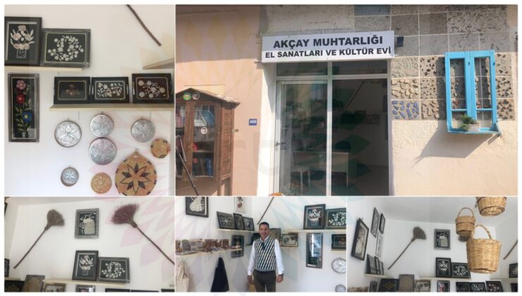 Akçay Muhtarlığı, ‘El Sanatları ve Kültür Evi Projesi’ni hayata geçirdi