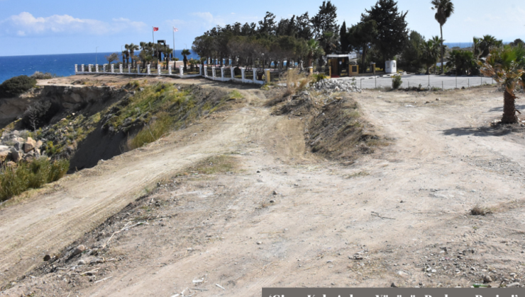 Girne’de “Kale Arkası Yürüyüş Parkuru” ve “Zeytinlik Kent Evi-Park” projelerine başlandı