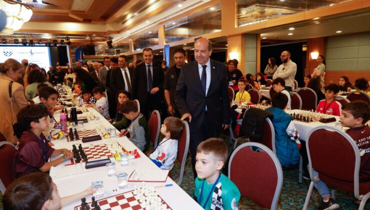 Cumhurbaşkanı Tatar, 2023 Yaş Grupları Satranç Şampiyonası etkinliğine katıldı