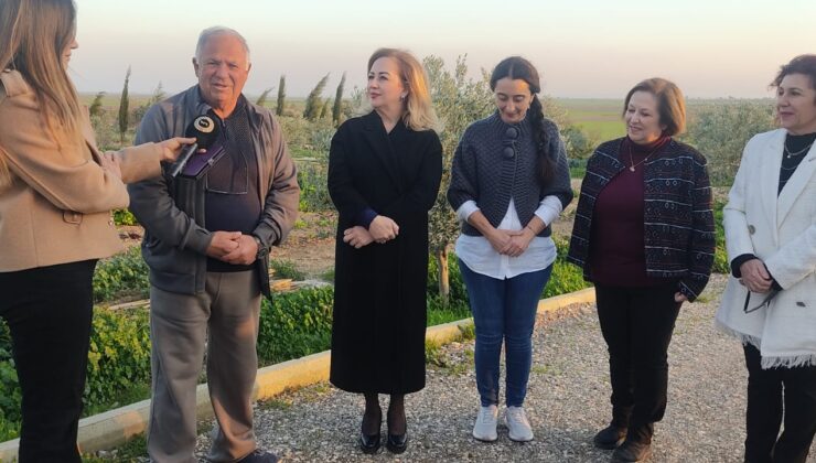 Sibel Tatar hikayesi ve ürünleriyle ön plana çıkan ‘Sibela Organik Tarım Çiftliği’ni ziyaret etti