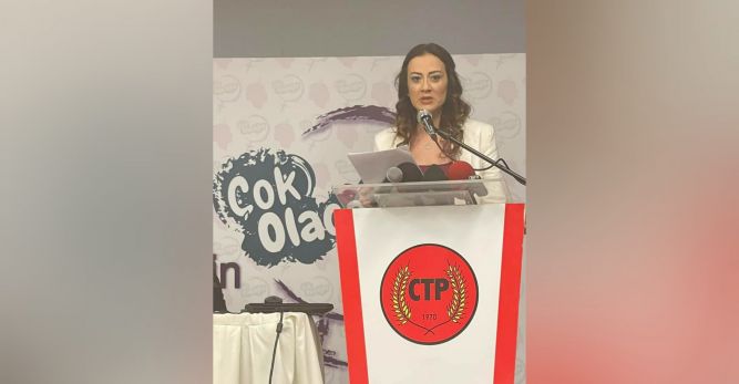 Doğuş Derya, CTP Kadın Örgütü Başkanı oldu