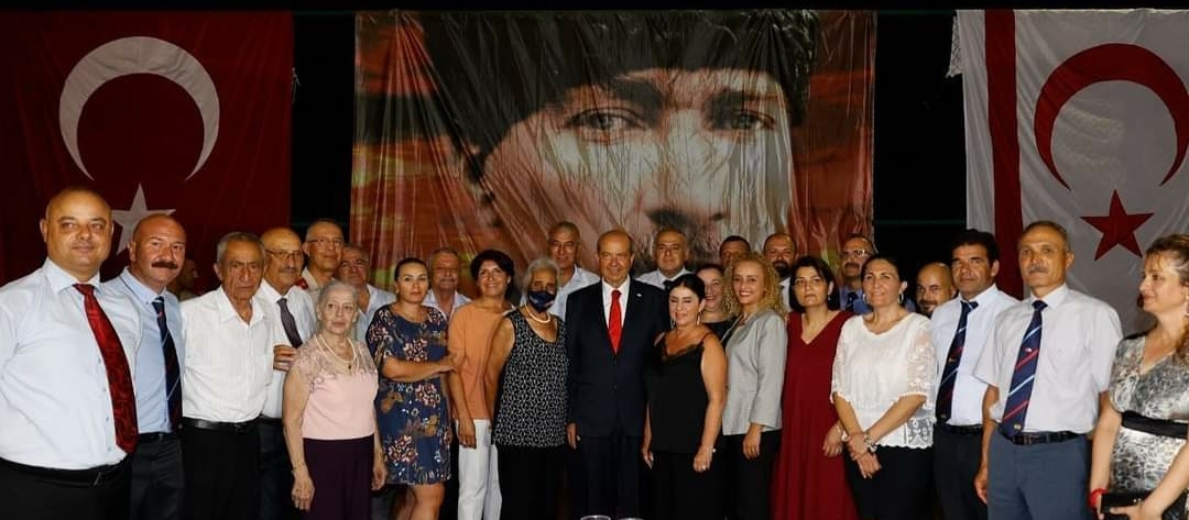 Cumhurbaşkanı Tatar, 1 Ağustos Toplumsal Direniş Bayramı dolayısıyla düzenlenen resepsiyona katıldı