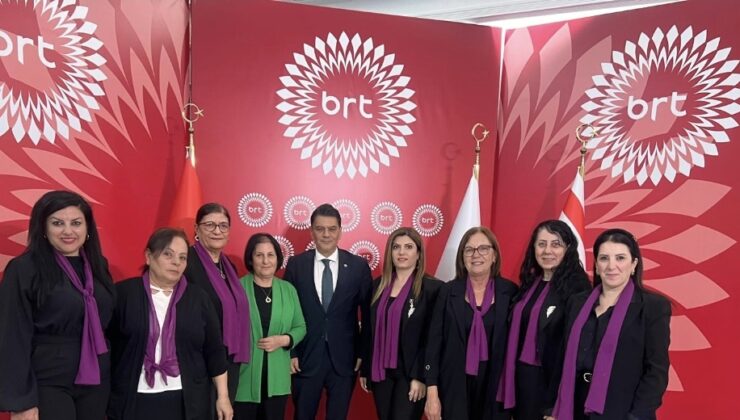 Güzelyurt Yeşilada Lions Kulübü, BRTK Yönetim Kurulu Başkanı Tokel’i ziyaret etti