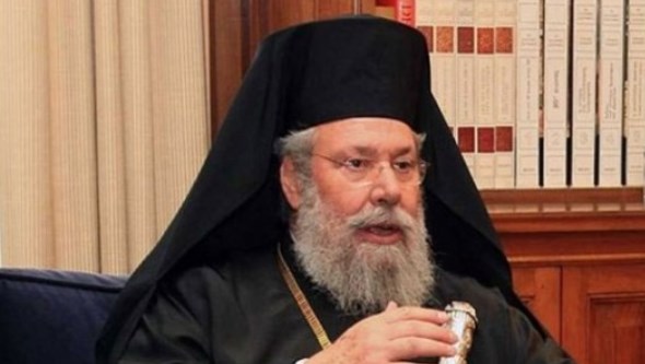 Başpiskopos II. Hrisostomos;  Garantiler kalkmalı Türk askeri gitmeli
