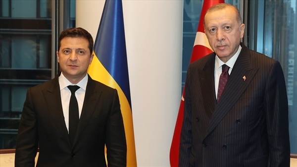 TC Cumhurbaşkanı Erdoğan, Zelenskiy ile görüştü