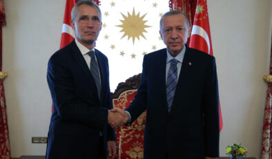 Erdoğan, NATO Genel Sekreteri Stoltenberg ile bir araya geldi