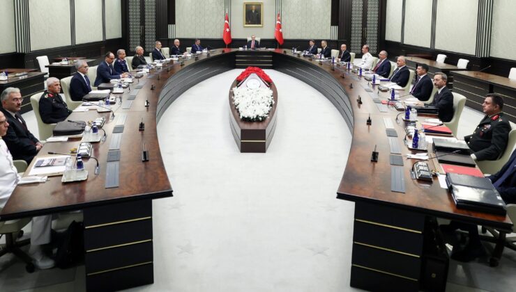 Türkiye’de Milli Güvenlik Kurulu toplandı