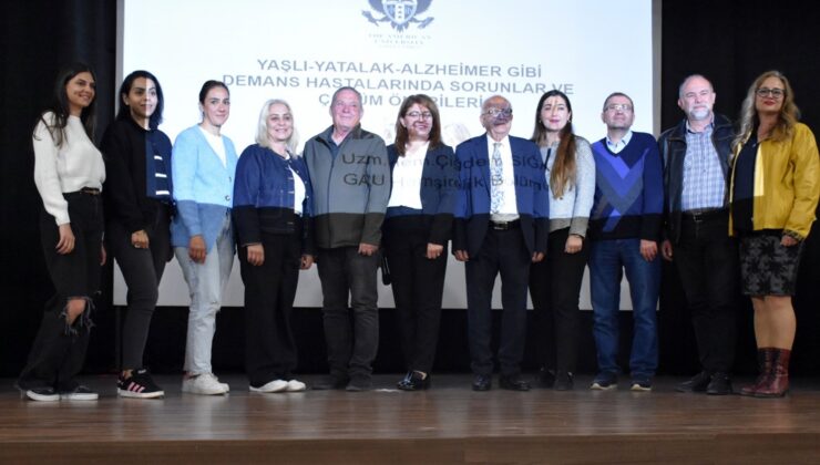 GAÜ ve LAÇ belediyesi iş birliğinde “Yatalak, Demans ve Alzheimer Hastalarına Evde Bakım” semineri gerçekleşti