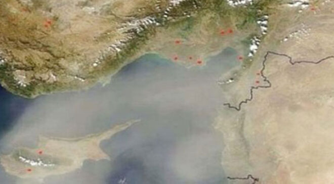 Ortadoğu Kuzey Afrika’dan taşınan tozun etkisinde…Toz ülkede 4-5 gün daha hava kirliliği yaratacak