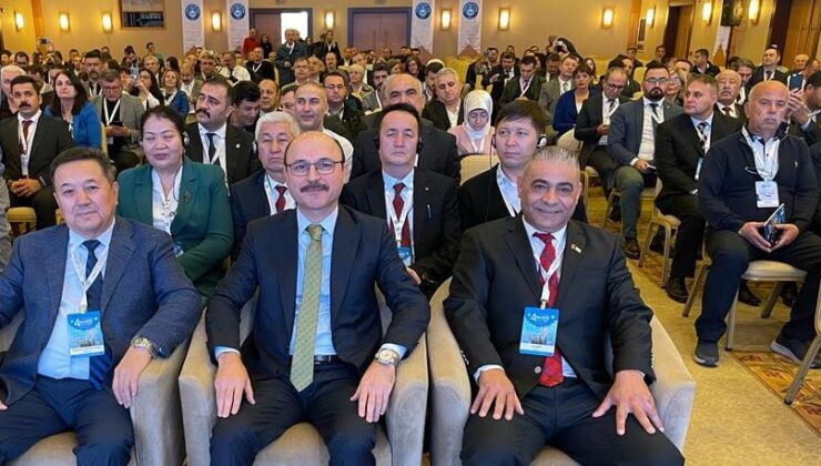 Memur-Sen Heyeti “4. Türk Dünyası Eğitim Bilimleri ve Sosyal Bilimler Kongresi”ne katıldı