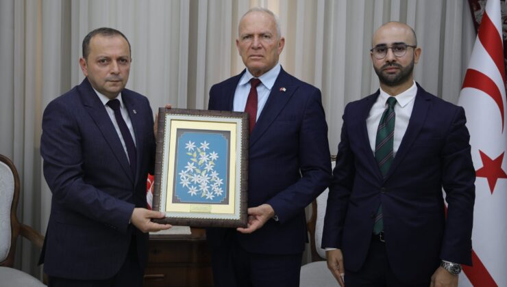 Töre, Türkiye Maarif Vakfı yetkililerini kabul etti