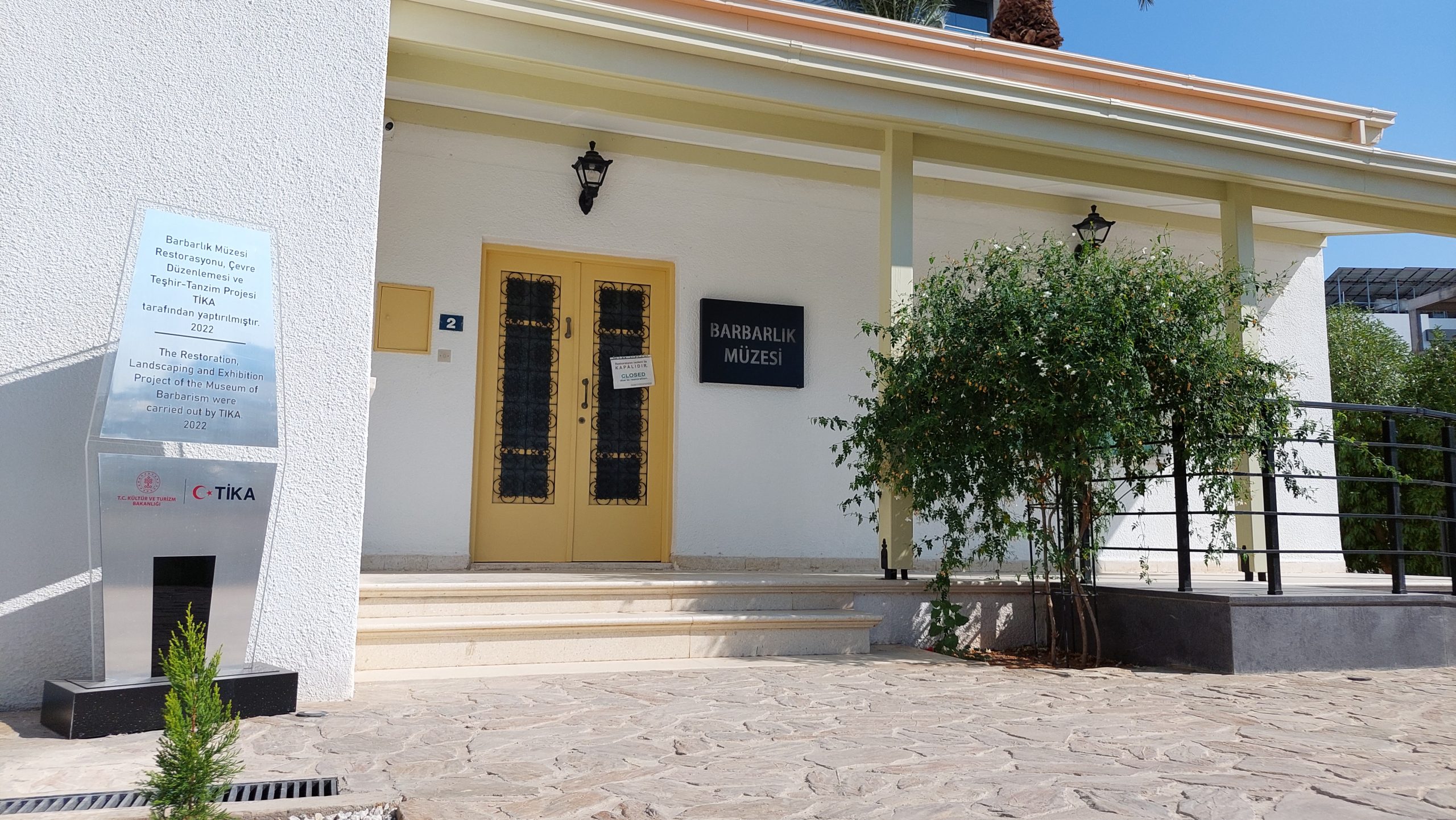Barbarlık Müzesi restorasyon çalışmalarının ardından yeniden açılıyor