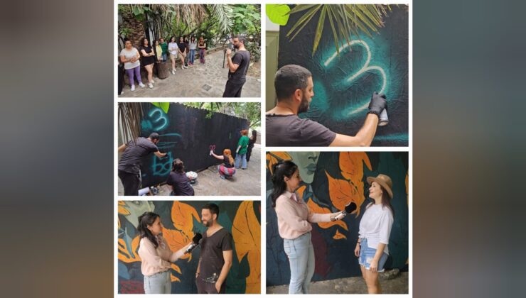 Sanatçı Batu Gündal, Grafiti ile duvar resmi sanatını BRT’ye anlattı