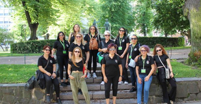 Yeşil Bilezik Proje ekibi Finlandiya’da çevre eğitimlerine katılarak temaslarda bulundu