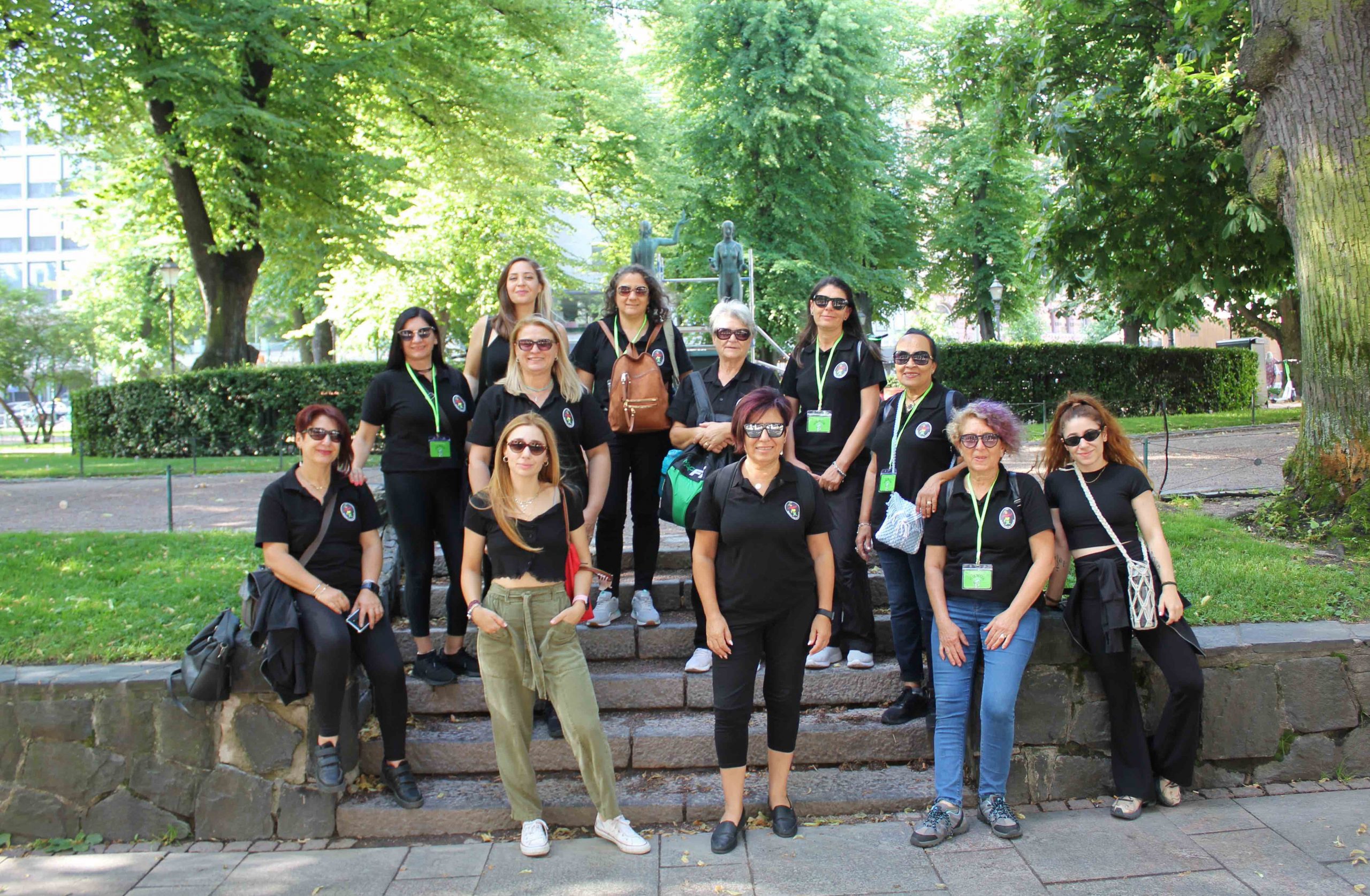 Yeşil Bilezik Proje ekibi Finlandiya’da çevre eğitimlerine katılarak temaslarda bulundu