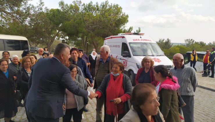 Beyarmudu Belediyesi yaşlılar için gezi düzenledi