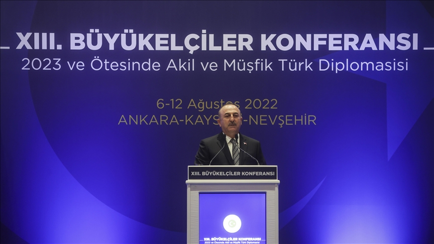 TC Dışişleri Bakanı Çavuşoğlu, 13. Büyükelçiler Konferansı’nda konuştu…