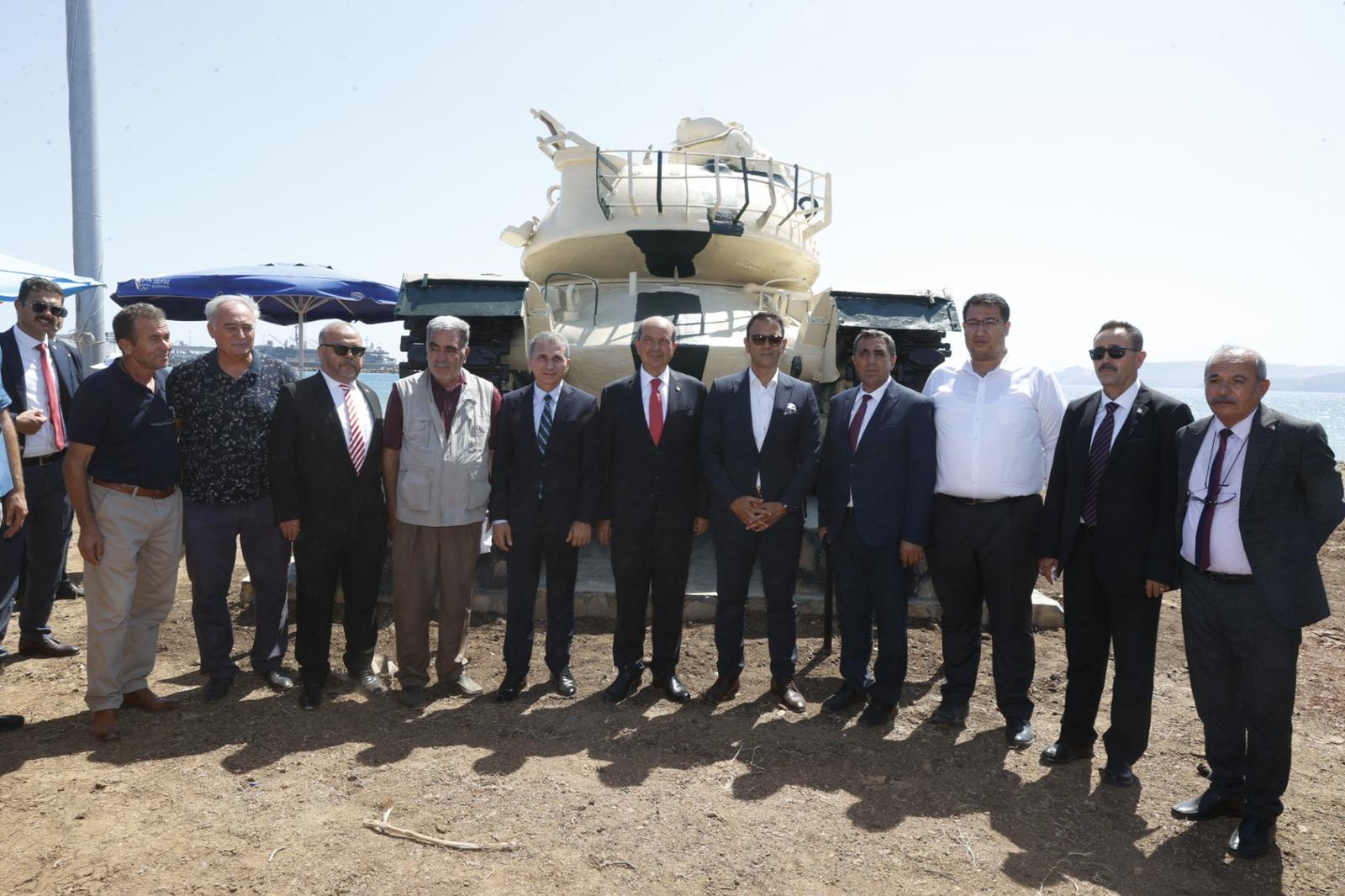 Cumhurbaşkanı Ersin Tatar Yeşilovacık Şehitler Parkı’nı ziyaret etti