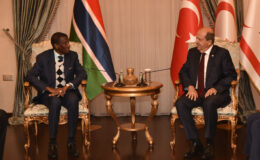 Cumhurbaşkanı Tatar Gambiya Devlet Başkan Yardımcısı Joof’u kabul etti