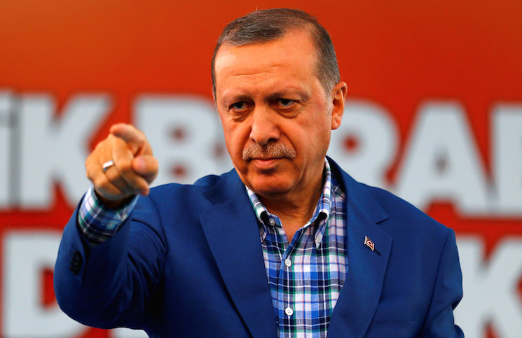Halk “Erdoğan” dedi