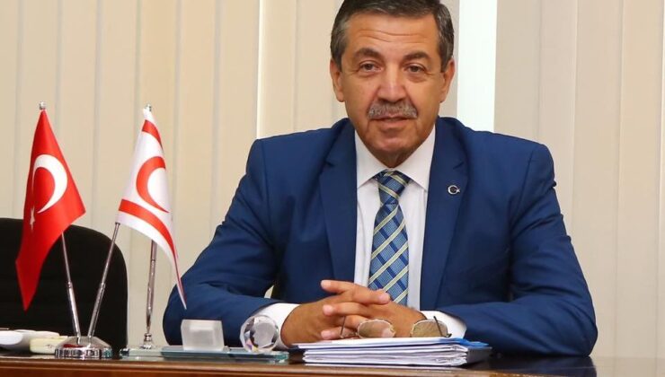Dışişleri Bakanı Ertuğruloğlu, Güney Kıbrıs Rum Yönetimi’nin KKTC’nin kuruluş yıldönümünde yaptığı açıklamayı kınadı