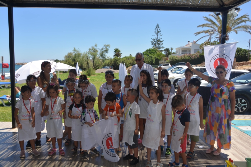 Girne Belediyesi Yaz Tatili Çocuk Atölyeleri kapsamında bilim atölyesi yapıldı