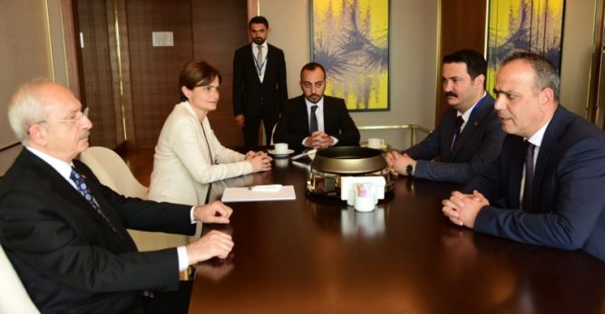 LTB Başkanı Harmancı “Yeni dönemde AB ve Türkiye” konulu forma katıldı. Kılıçdaroğlu ile de görüştü