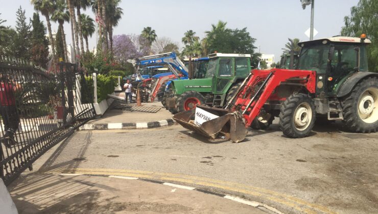 Hayvan üreticilerinin eylemi üçüncü gününde…