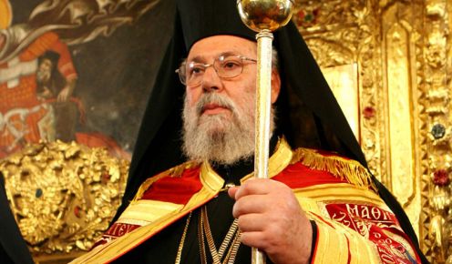 Başpiskopos Hrisostomos;  Kan dökülmeden vatan kurtarılamaz