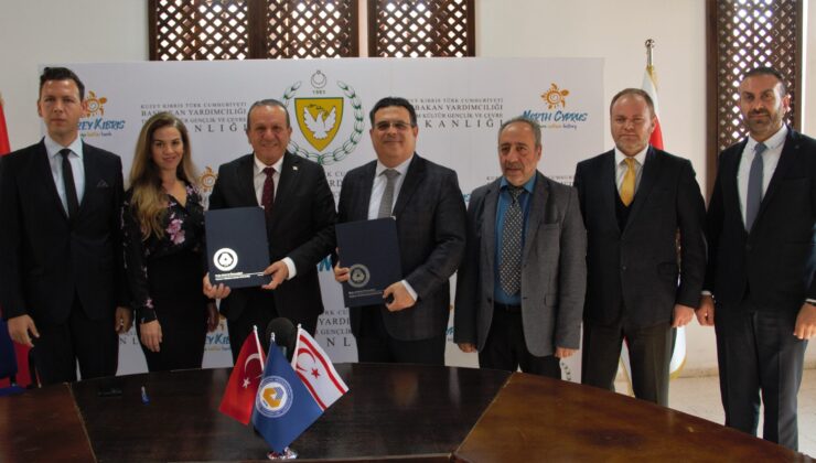 Başbakan Yardımcılığı, Turizm, Kültür, Gençlik ve Çevre Bakanlığı ile DAÜ arasında iş birliği protokolü imzalandı