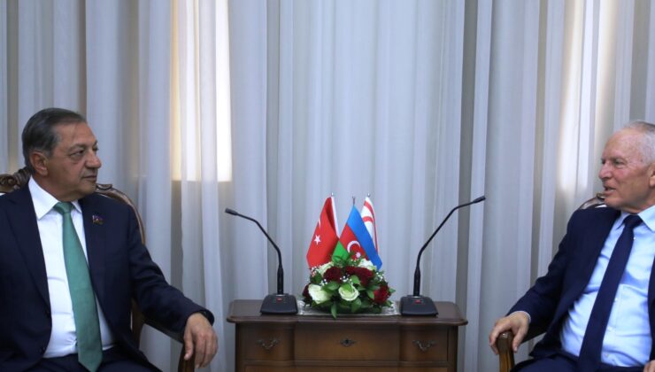 Meclis Başkanı Töre, Türkiye – Azerbaycan, Türkiye – KKTC ve Azerbaycan – KKTC Parlamentolar Arası Dostluk Grupları heyetini kabul etti